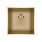 Caressi CAPP50R10G Sink Gold Surface or Undermount or Flush Mount
