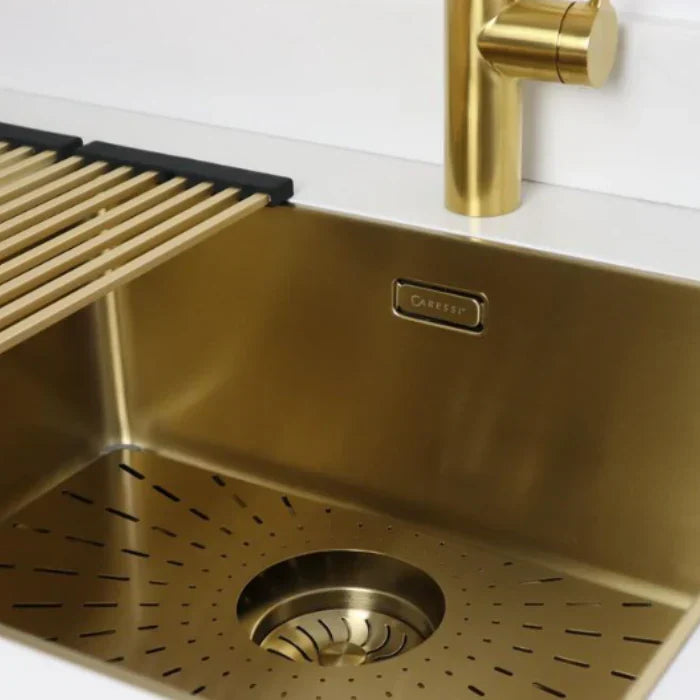 Caressi CAPP50R10G Sink Gold Surface or Undermount or Flush Mount