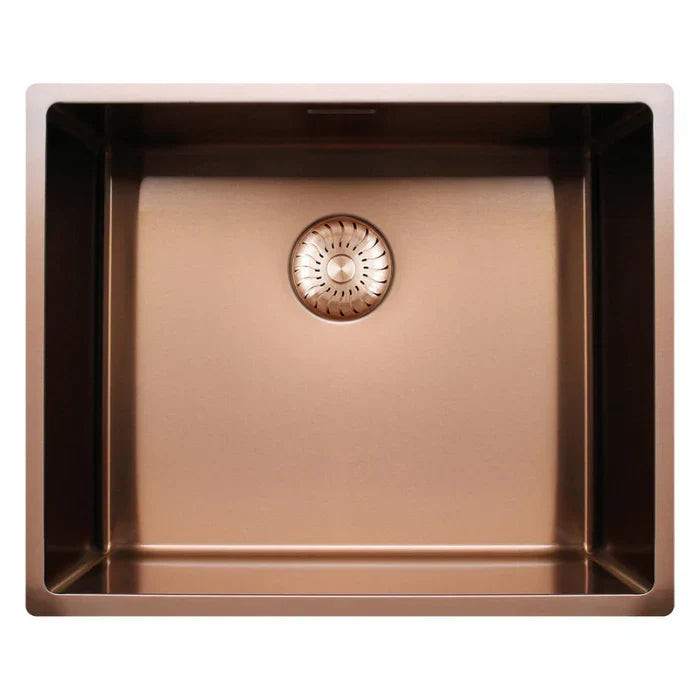 Caressi CAPP50R10CO Sink Copper Surface or Undermount or Flush Mount