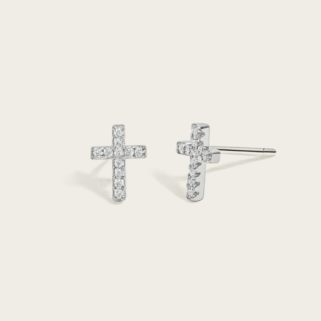 Dainty_Cross_CZ_Silver_Stud_Earrings_1