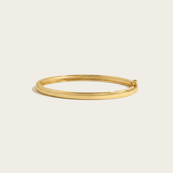 Elegant Bangle – Gold or Silver Tone Sterling Silver