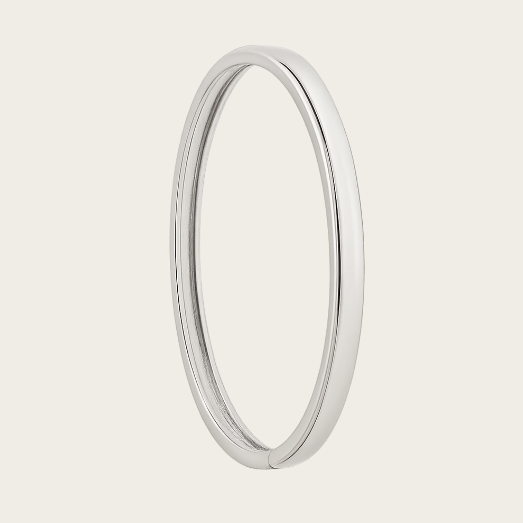 Elegant Bangle – Gold or Silver Tone Sterling Silver