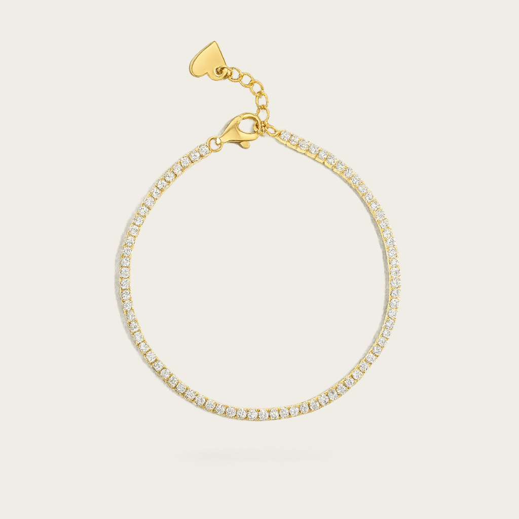 Minimalist_CZ_Tennis_Bracelet_Gold_1