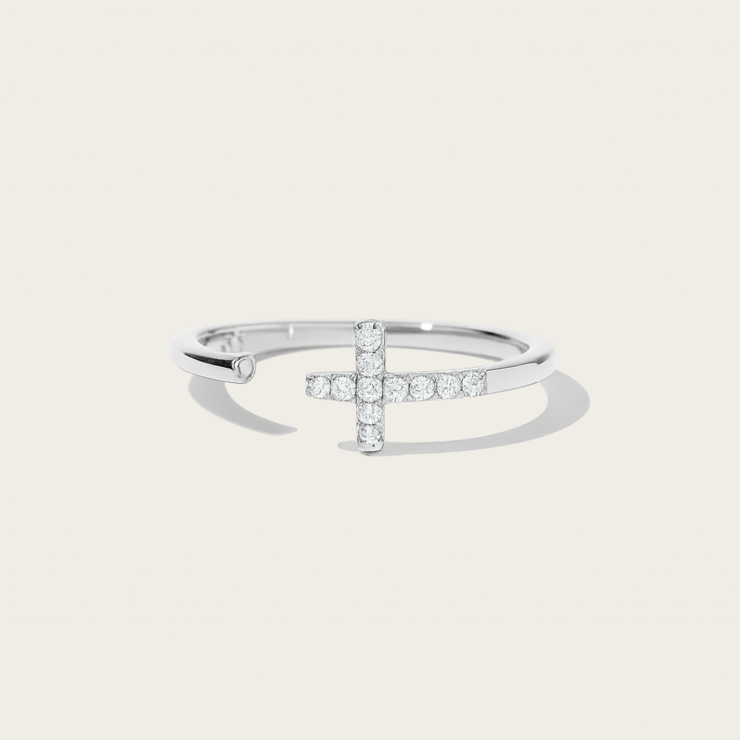 Sideways_Cross_Cubic_Zirconia_Silver_Ring
